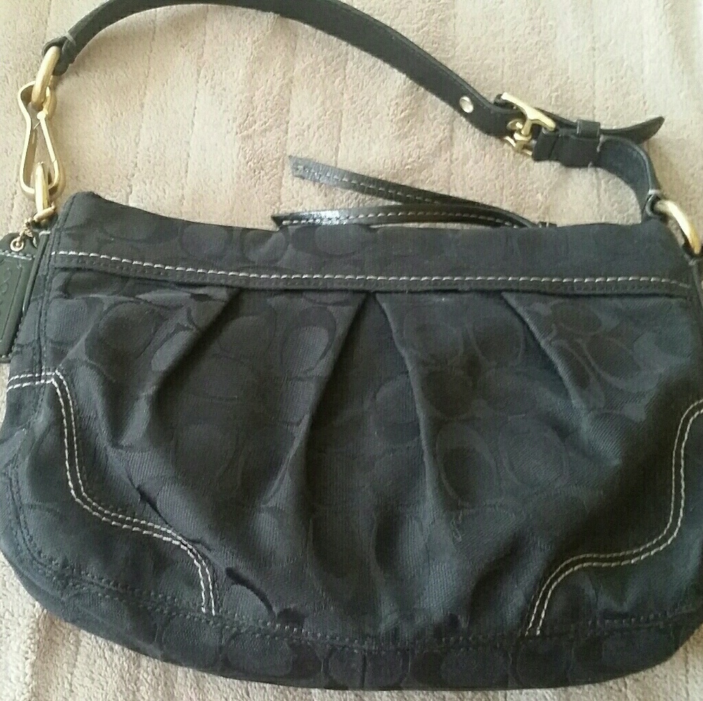 Authentic black COACH bag